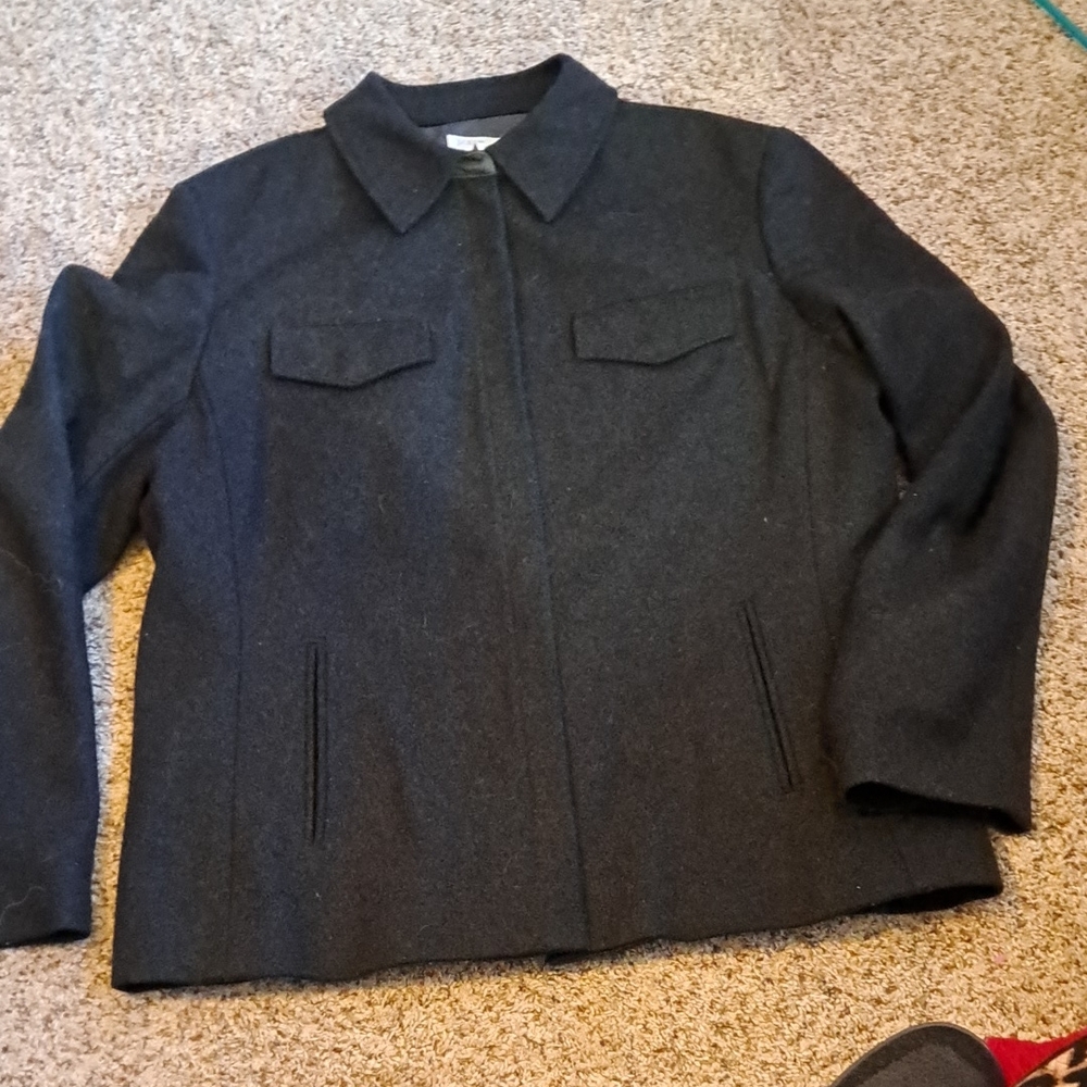 J. Crew Black Wool Jacket